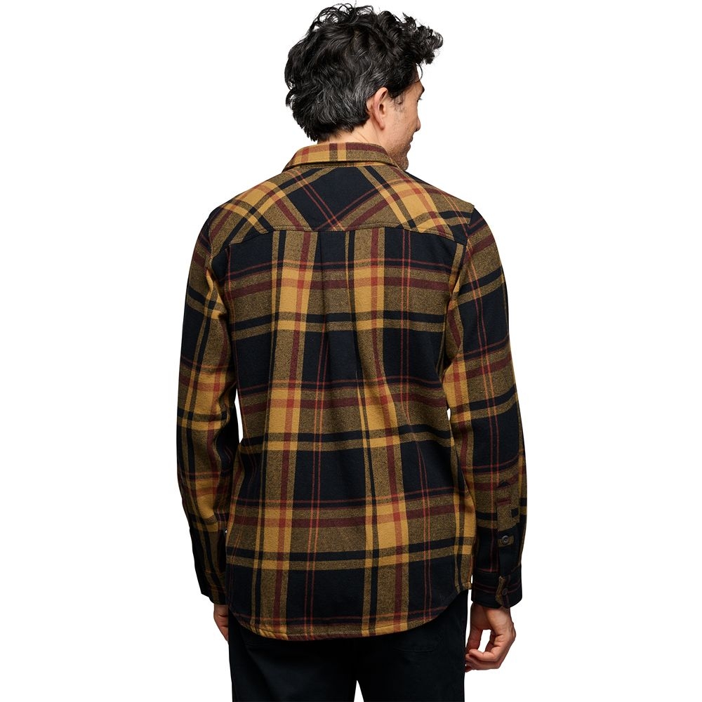 Black Diamond Project Flannel Black-Flax Plaid AP744063-9623 shirts en tops online bestellen bij Kathmandu Outdoor & Travel