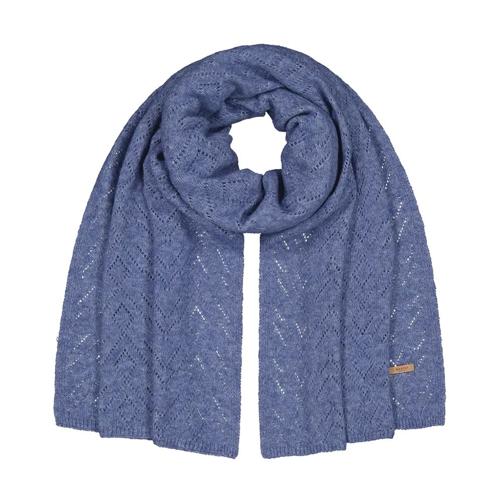 Barts Bridgey Scarf Blue 02580041 kleding accessoires online bestellen bij Kathmandu Outdoor & Travel
