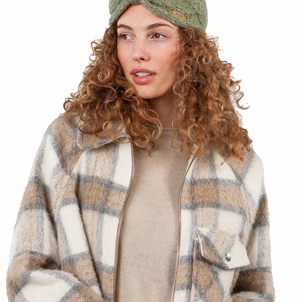 Barts Farrah Headband Pale Army 02650131 kleding accessoires online bestellen bij Kathmandu Outdoor & Travel