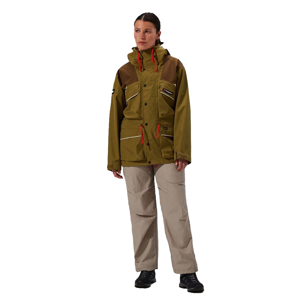 Berghaus Trango GTX Jacket OAK MOSS/BARK/STONE 4-A001928-KY6 jassen online bestellen bij Kathmandu Outdoor & Travel