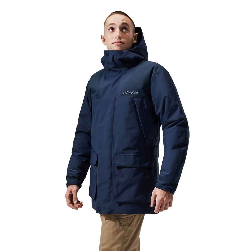 Berghaus Breccan Parka Inshel Jacket DUSK/NAVY BLAZER 4-A000927-HU6 jassen online bestellen bij Kathmandu Outdoor & Travel