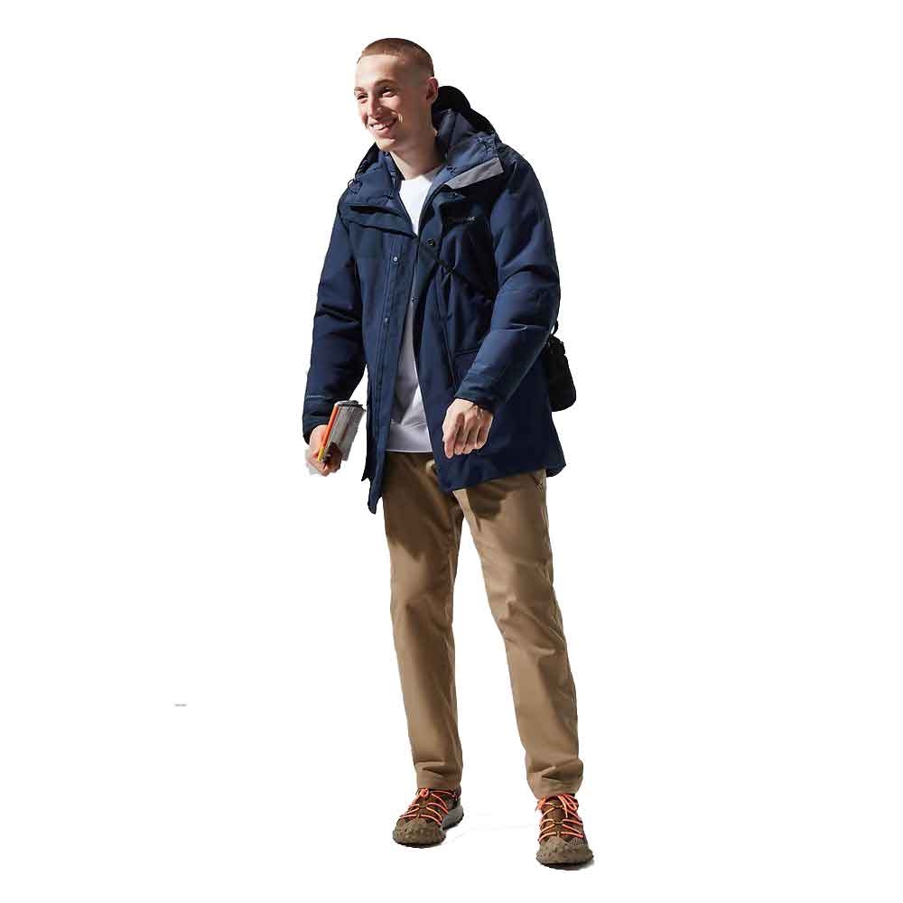 Berghaus Breccan Parka Inshel Jacket DUSK/NAVY BLAZER 4-A000927-HU6 jassen online bestellen bij Kathmandu Outdoor & Travel