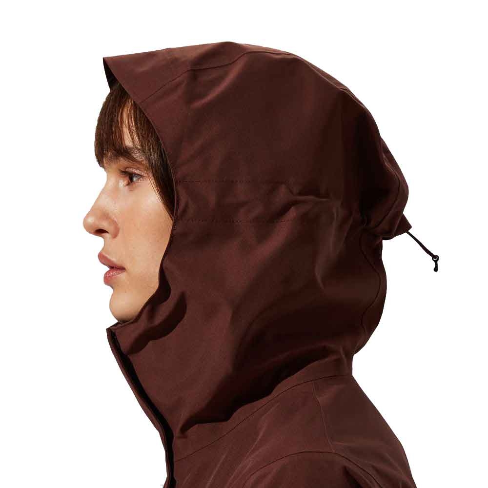 Berghaus Omeara Long Jacket Women's CEDAR BROWN 4-A001056-KV2 jassen online bestellen bij Kathmandu Outdoor & Travel