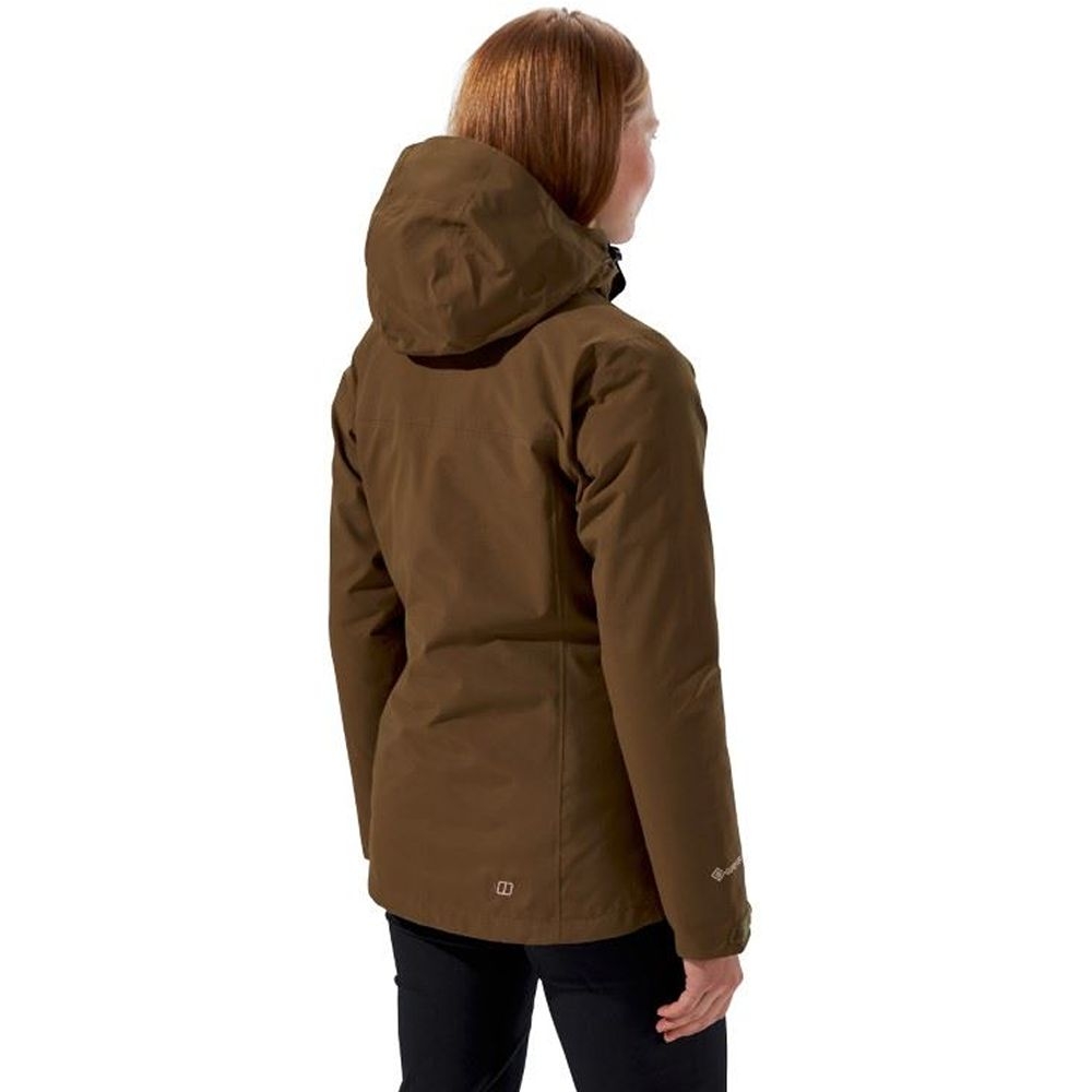 Berghaus Hillwalker 2.0 HL 3in1 Jacket Women's BARK 4-A001869-BC7 jassen online bestellen bij Kathmandu Outdoor & Travel