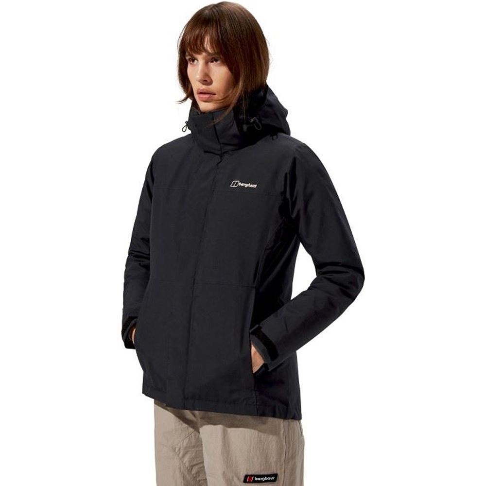 Berghaus Hillwalker 2.0 HL 3in1 Jacket Women's BLACK/BLACK 4-A001869-BP6 jassen online bestellen bij Kathmandu Outdoor & Travel