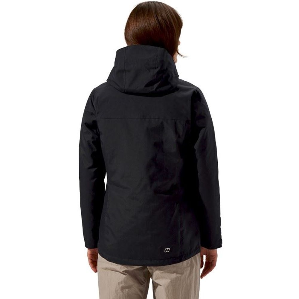 Berghaus Hillwalker 2.0 HL 3in1 Jacket Women's BLACK/BLACK 4-A001869-BP6 jassen online bestellen bij Kathmandu Outdoor & Travel