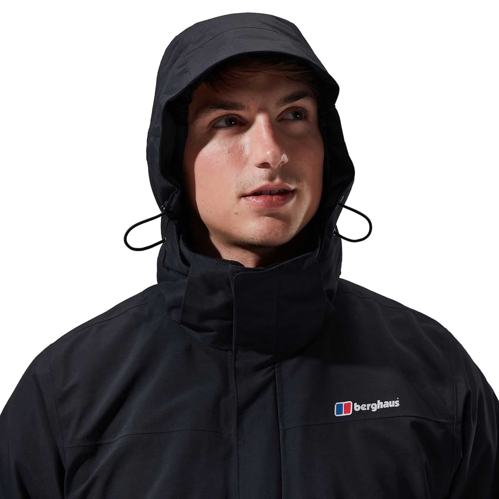 Berghaus Hillwalker 2.0 HL 3in1 Jacket BLACK/BLACK 4-A001911-BP6 jassen online bestellen bij Kathmandu Outdoor & Travel