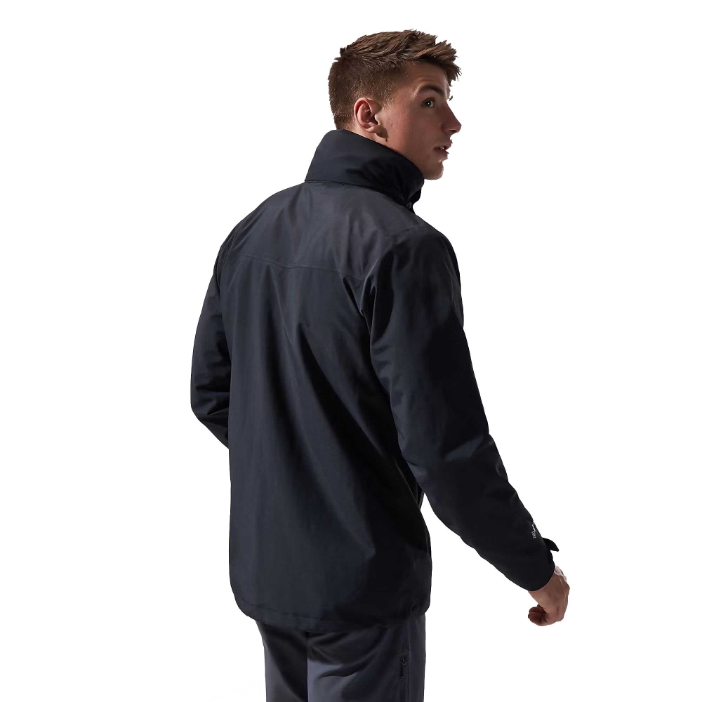 Berghaus Hillwalker 2.0 HL 3in1 Jacket BLACK/BLACK 4-A001911-BP6 jassen online bestellen bij Kathmandu Outdoor & Travel