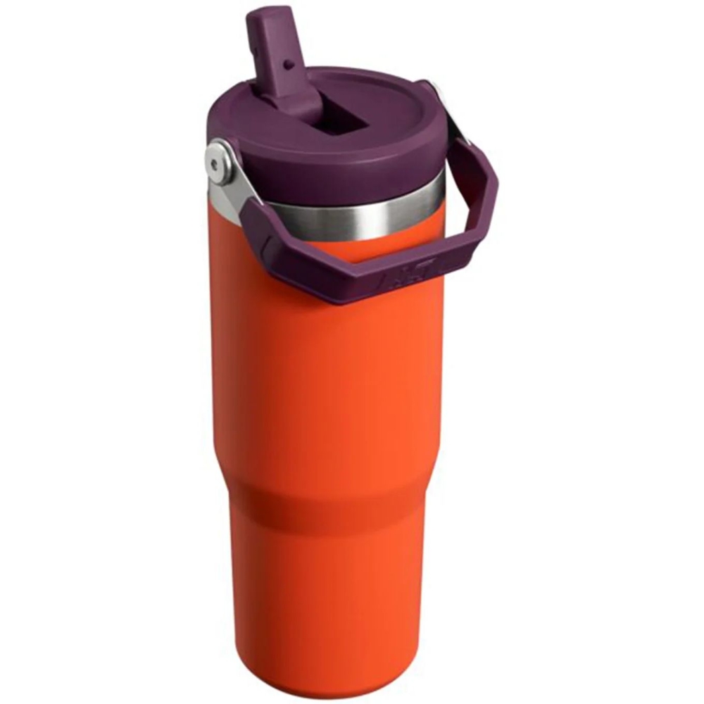 Stanley The IceFlow Flip Straw Tumbler 0,89L Tigerlily Plum  10-09993-314 drinkflessen en thermosflessen online bestellen bij Kathmandu Outdoor & Travel