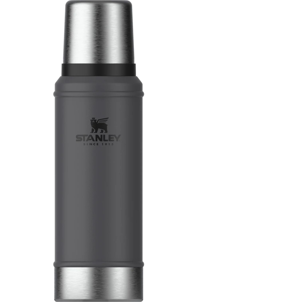 Stanley The Legendary Classic Bottle 0,75L Charcoal 10-01612-061 drinkflessen en thermosflessen online bestellen bij Kathmandu Outdoor & Travel