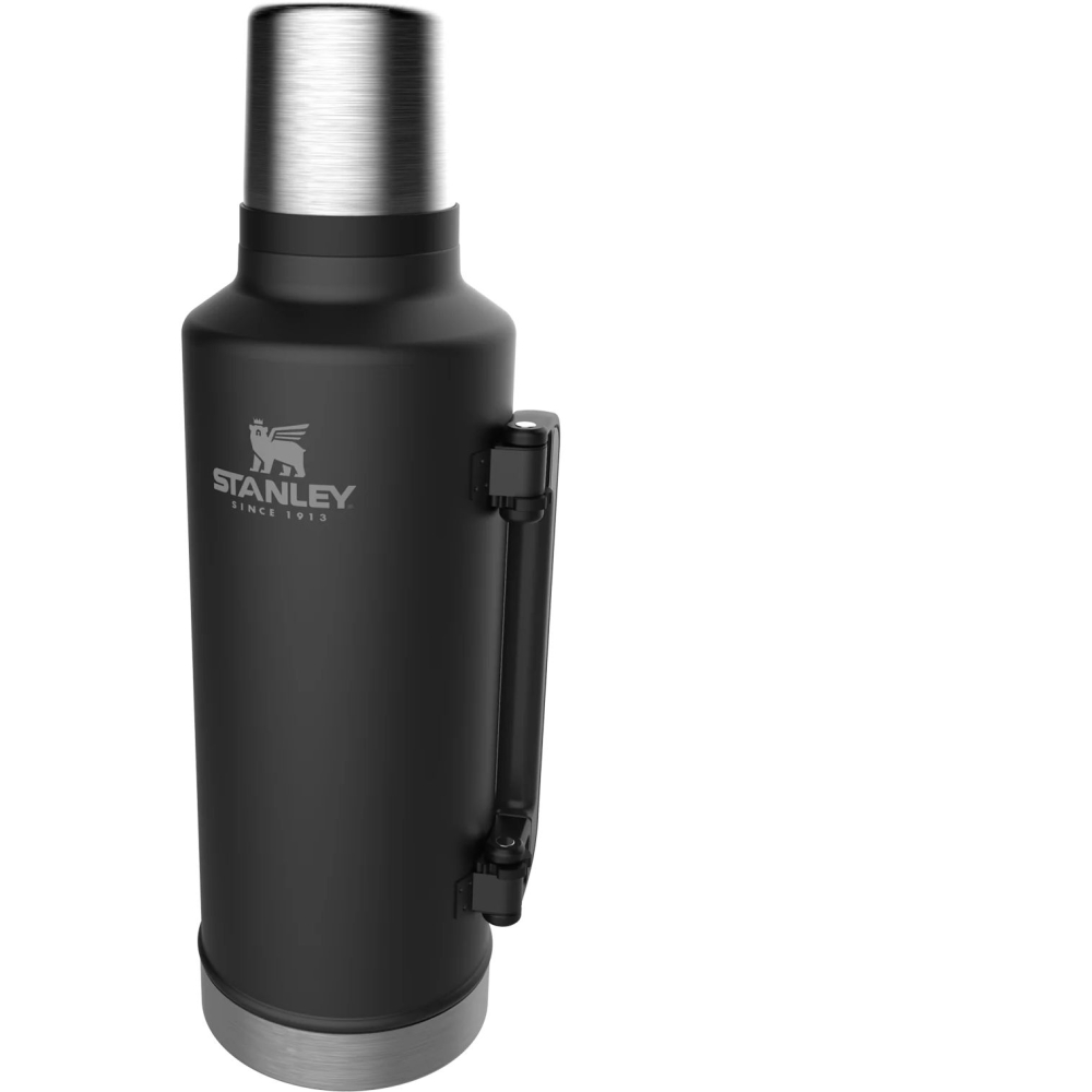 Stanley The Legendary Classic Bottle 2,3L Matte Black Pebble  10-07935-045 drinkflessen en thermosflessen online bestellen bij Kathmandu Outdoor & Travel