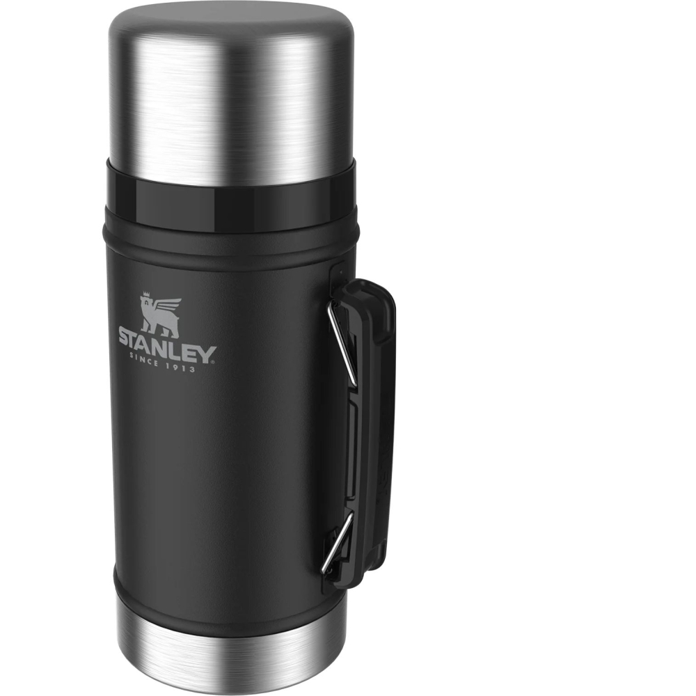Stanley The Legendary Food Jar 0,94L Matte Black Pebble  10-07937-004 drinkflessen en thermosflessen online bestellen bij Kathmandu Outdoor & Travel