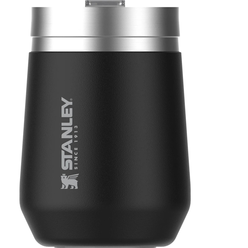 Stanley The Everyday GO Tumbler 0,29L Matte Black Pebble  10-10292-002 drinkflessen en thermosflessen online bestellen bij Kathmandu Outdoor & Travel