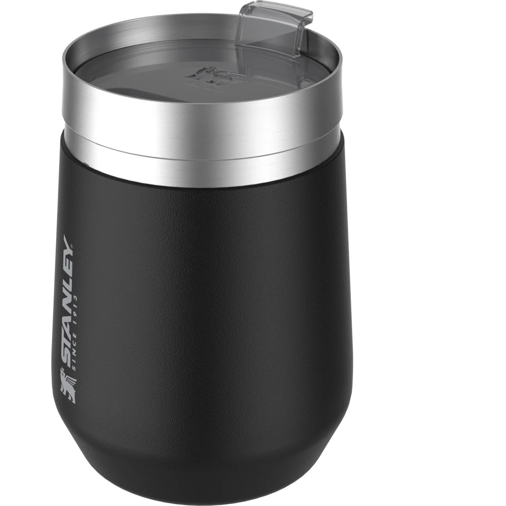 Stanley The Everyday GO Tumbler 0,29L Matte Black Pebble  10-10292-002 drinkflessen en thermosflessen online bestellen bij Kathmandu Outdoor & Travel