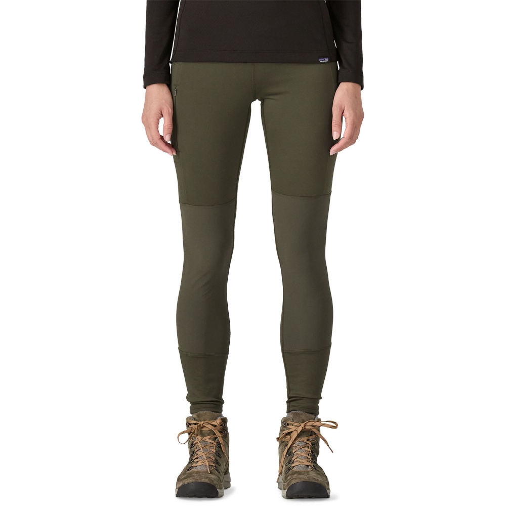Patagonia Pack Out Hike Tights Women's Pine Needle Green 21975-PNGR broeken online bestellen bij Kathmandu Outdoor & Travel