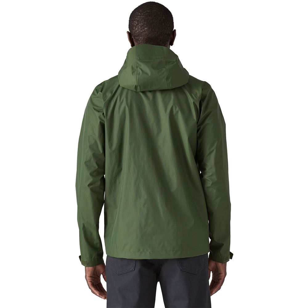 Patagonia Torrentshell 3L Rain Jkt Torrey Pine Green 85241-TPGN jassen online bestellen bij Kathmandu Outdoor & Travel