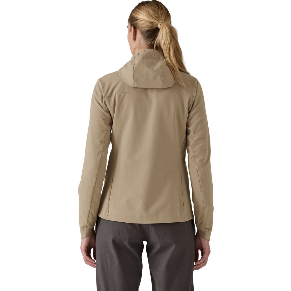 Patagonia R1 CrossStrata Hoody Women's Seabird Grey 85450-SBDY jassen online bestellen bij Kathmandu Outdoor & Travel