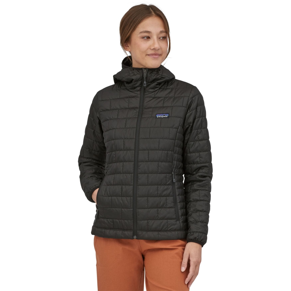 Patagonia Nano Puff Hoody Women's Black 84227-BLK jassen online bestellen bij Kathmandu Outdoor & Travel