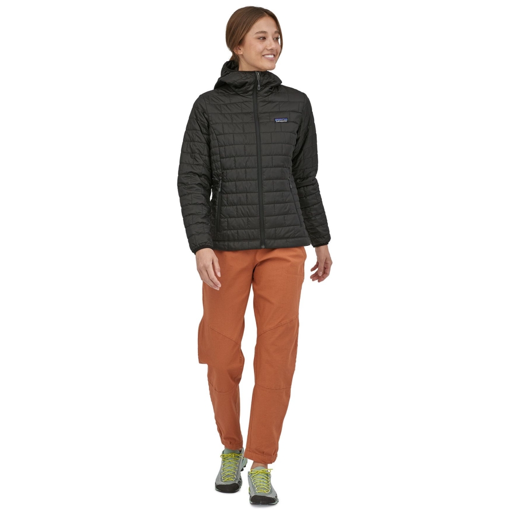 Patagonia Nano Puff Hoody Women's Black 84227-BLK jassen online bestellen bij Kathmandu Outdoor & Travel