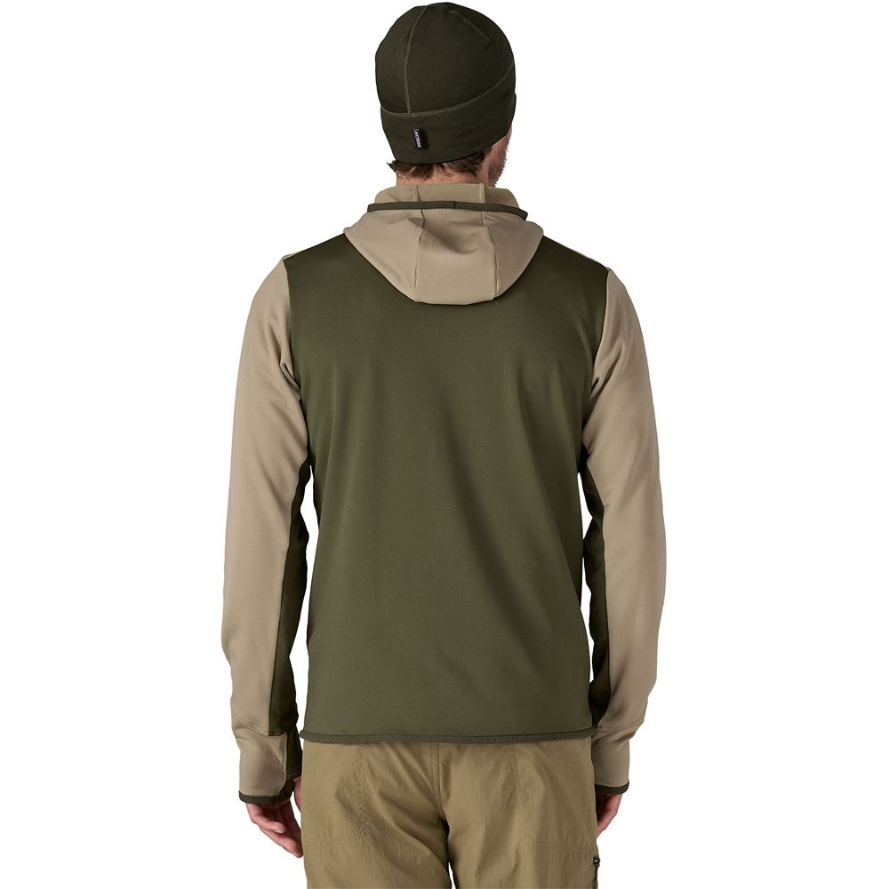 Patagonia R1 Thermal Full-Zip Hoody Seabird Grey 40600-SBDY fleeces en truien online bestellen bij Kathmandu Outdoor & Travel