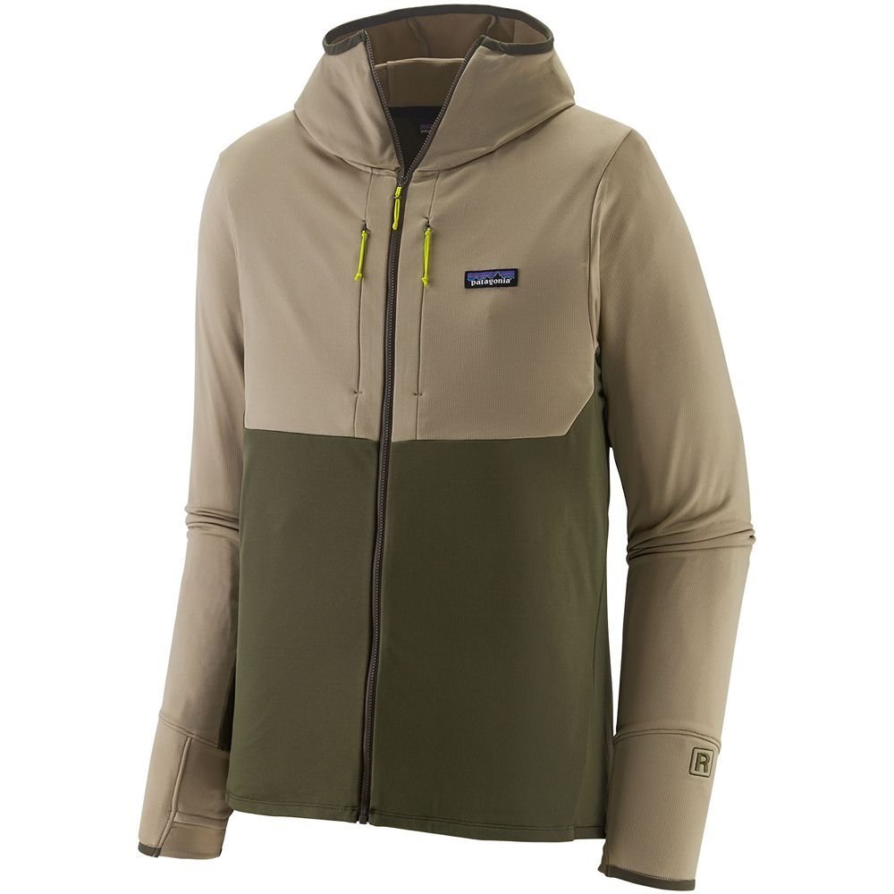 Patagonia R1 Thermal Full-Zip Hoody Seabird Grey 40600-SBDY fleeces en truien online bestellen bij Kathmandu Outdoor & Travel
