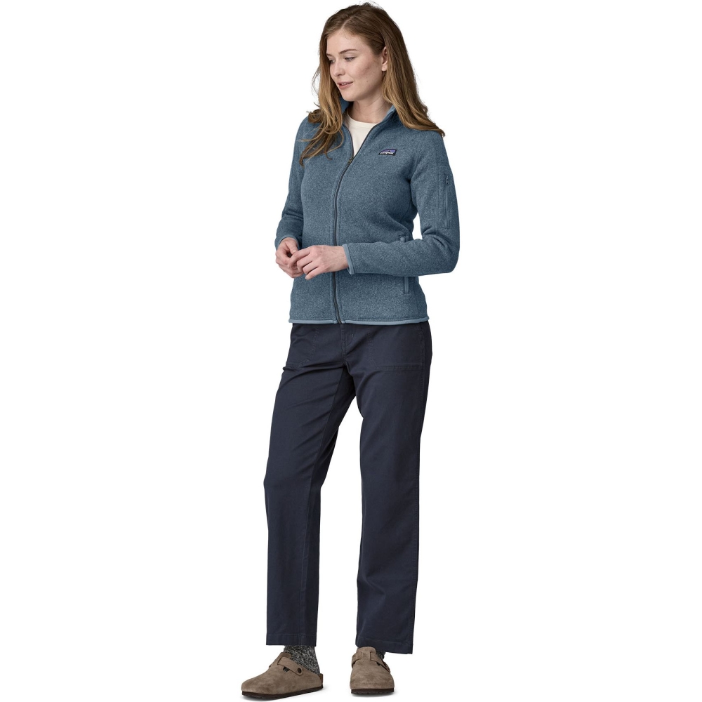 Patagonia Better Sweater Jkt Women's Utility Blue 25543-UTB fleeces en truien online bestellen bij Kathmandu Outdoor & Travel