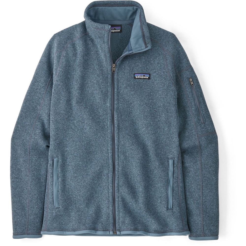 Patagonia Better Sweater Jkt Women's Utility Blue 25543-UTB fleeces en truien online bestellen bij Kathmandu Outdoor & Travel