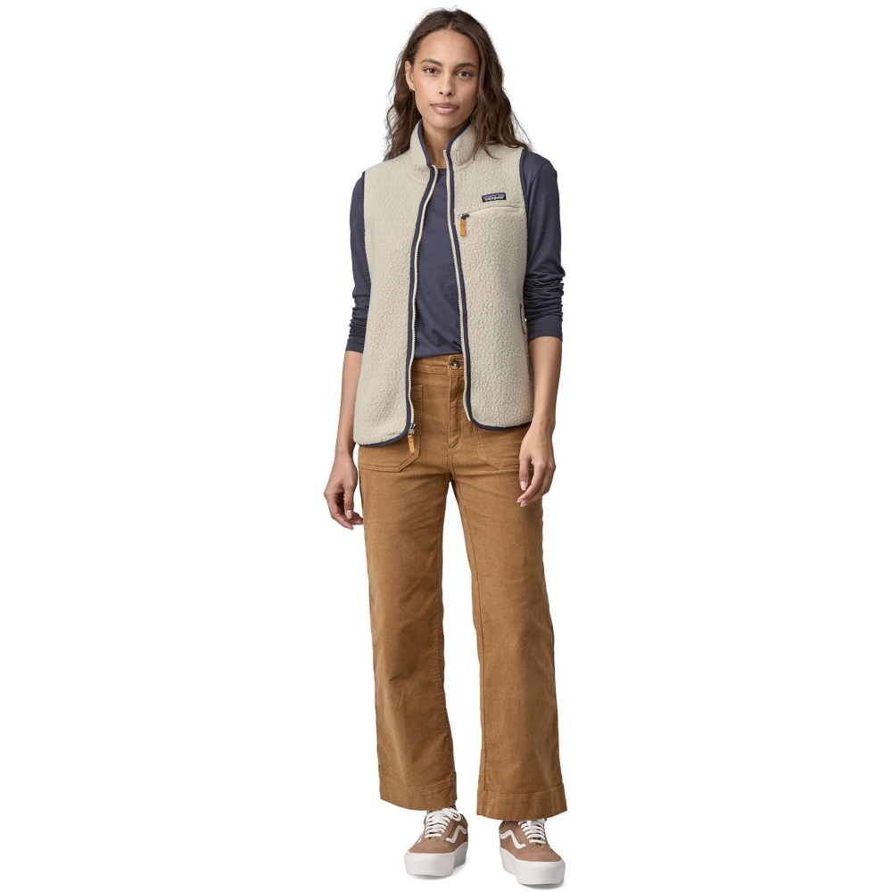 Patagonia Retro Pile Vest Women's Pelican 22826-PLCN jassen online bestellen bij Kathmandu Outdoor & Travel