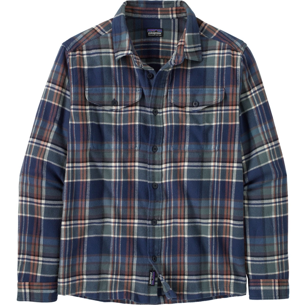 Patagonia Fjord Flannel Shirt Adventurer: New Navy 42401-ADNA shirts en tops online bestellen bij Kathmandu Outdoor & Travel