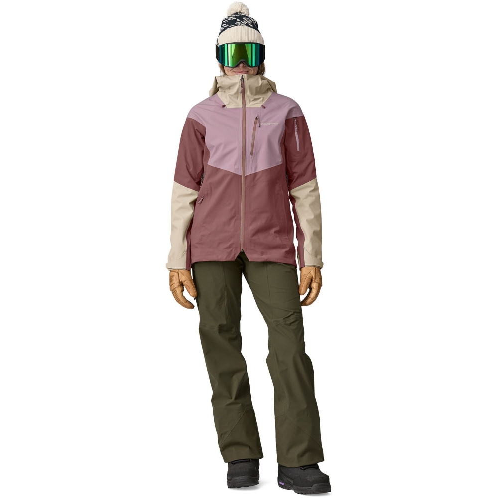 Patagonia Snowdrifter Jkt Women's Dulse Mauve 30071-DLMA jassen online bestellen bij Kathmandu Outdoor & Travel