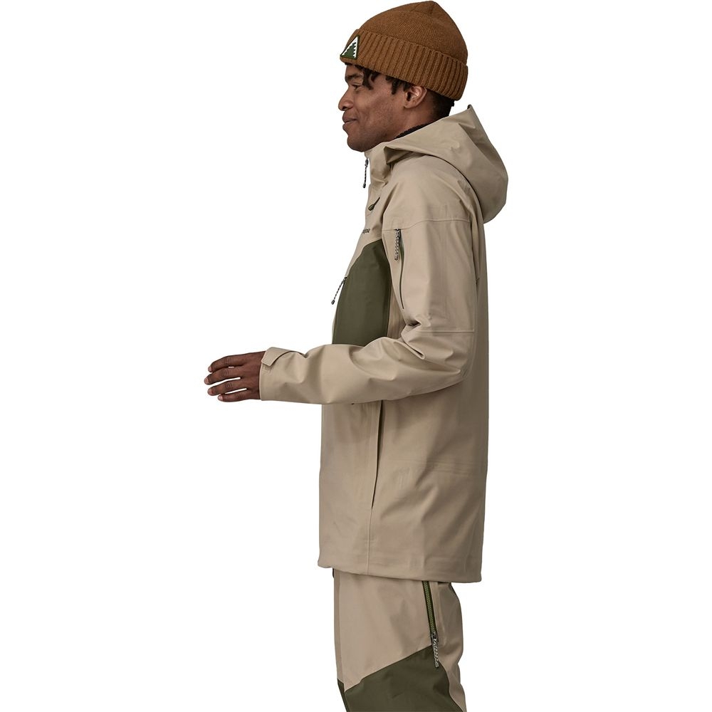 Patagonia Snowdrifter Jkt Seabird Grey 30066-SBDY jassen online bestellen bij Kathmandu Outdoor & Travel