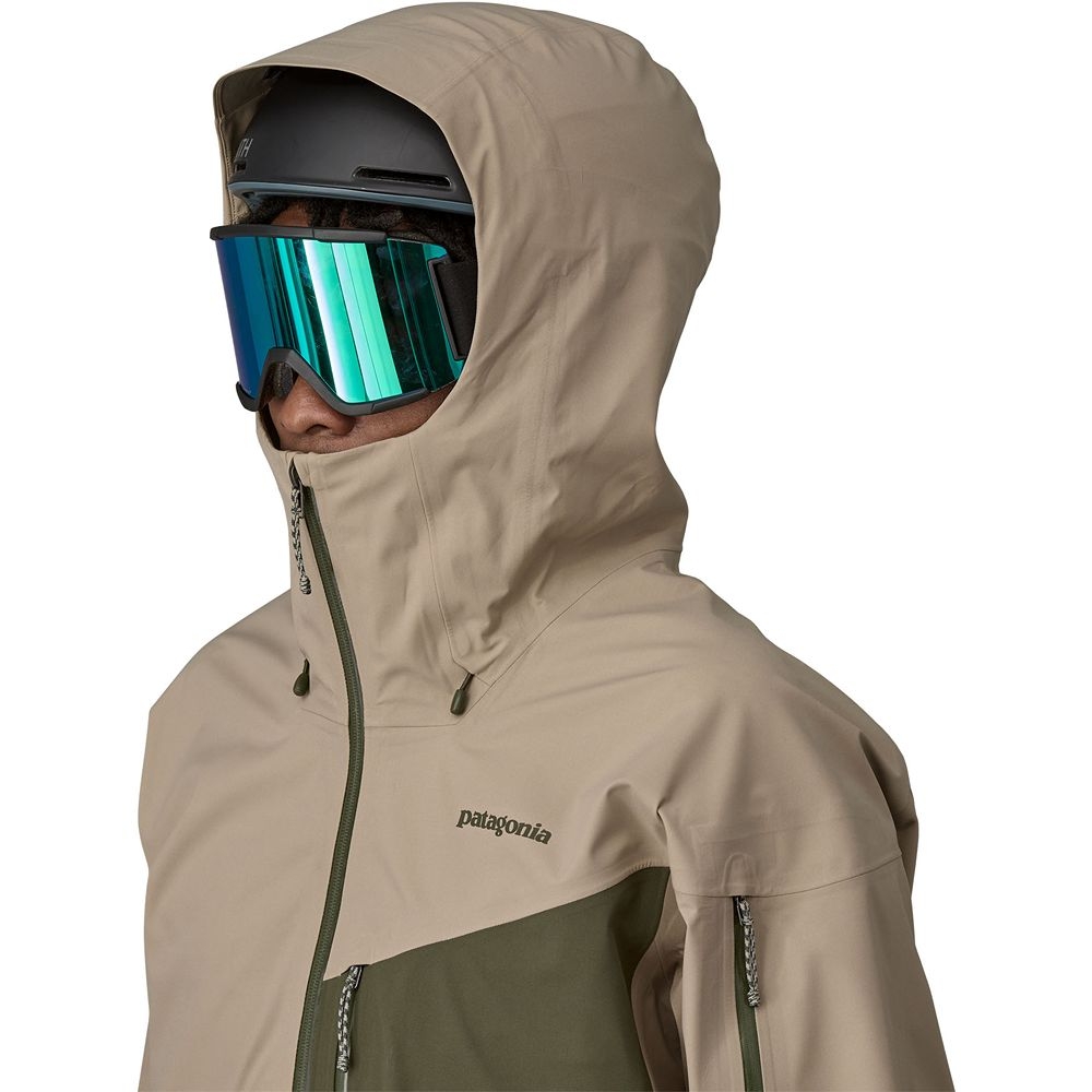 Patagonia Snowdrifter Jkt Seabird Grey 30066-SBDY jassen online bestellen bij Kathmandu Outdoor & Travel