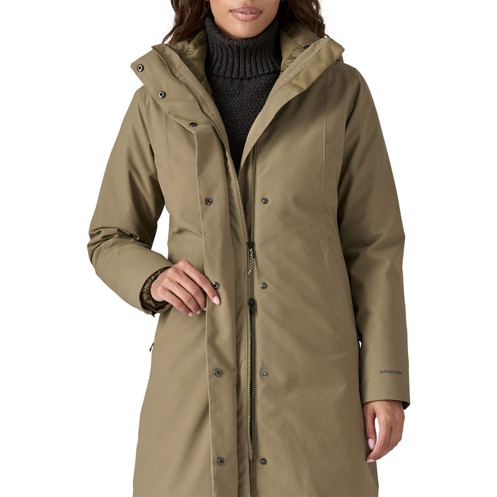 Patagonia Tres 3 in 1 Parka Women's Sage Khaki 28411-SKA jassen online bestellen bij Kathmandu Outdoor & Travel