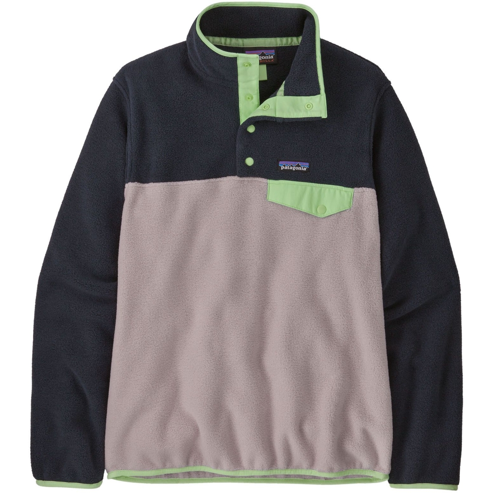 Patagonia LW Synch Snap-T P/O Women's Echo Purple 25455-ECPU fleeces en truien online bestellen bij Kathmandu Outdoor & Travel