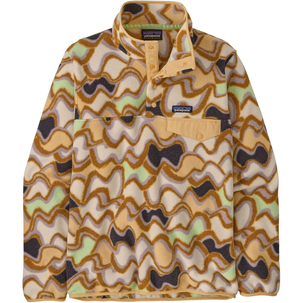 Patagonia LW Synch Snap-T P/O Women's Small Currents: Natural 25455-SCNL fleeces en truien online bestellen bij Kathmandu Outdoor & Travel