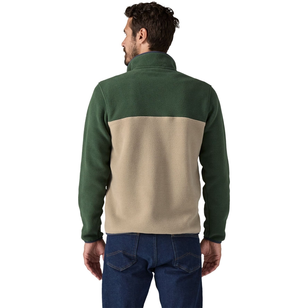 Patagonia LW Synch Snap-T P/O Seabird Grey 25551-SBDY fleeces en truien online bestellen bij Kathmandu Outdoor & Travel