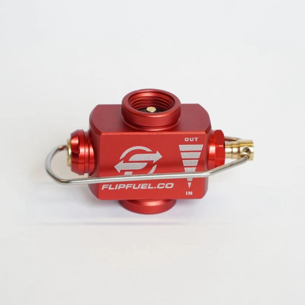 FlipFuel FlipFuel Fuel Transfer Device Red FLIPFUEL branders online bestellen bij Kathmandu Outdoor & Travel