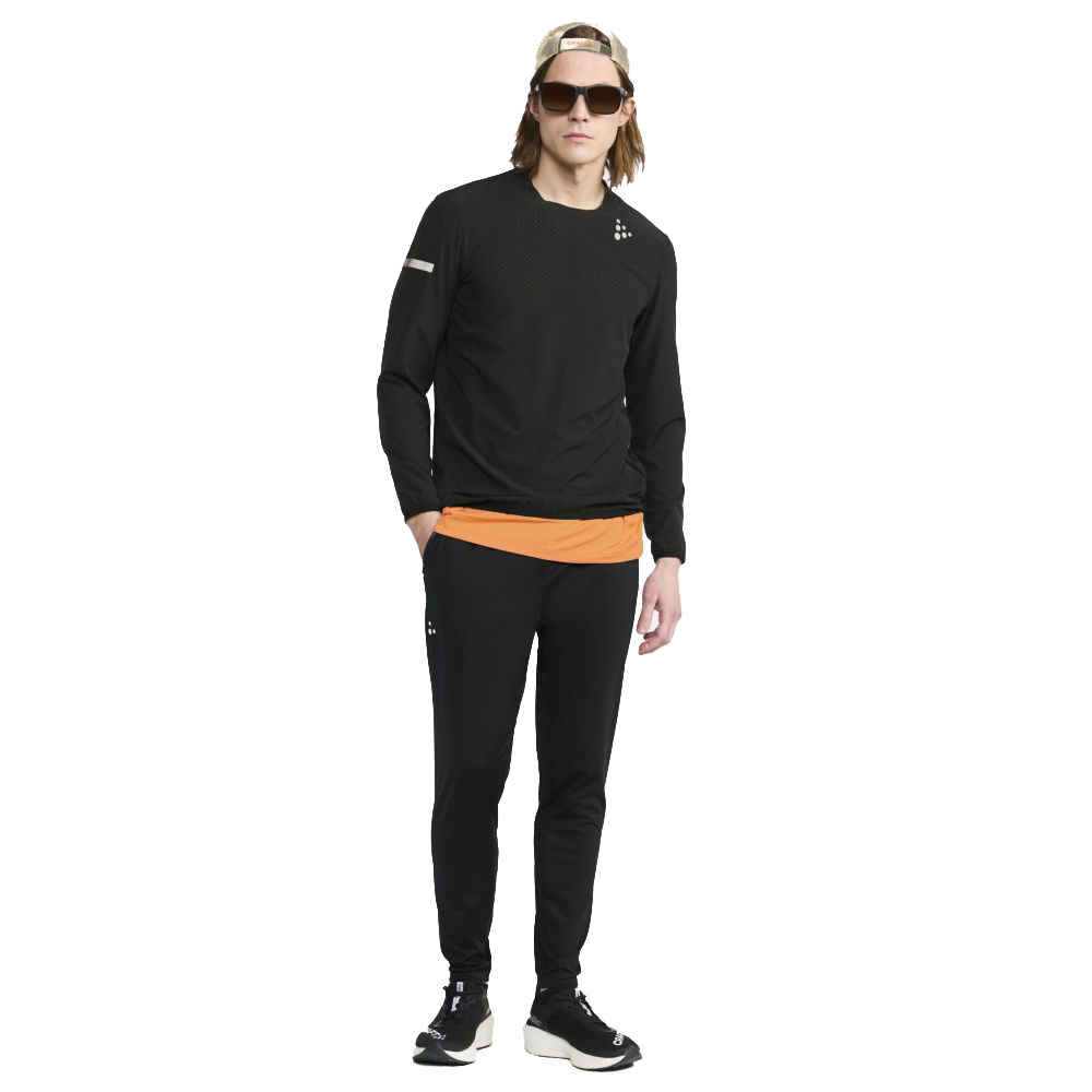 Craft Pro Hypervent LS Wind Top Black 1914584-999000 shirts en tops online bestellen bij Kathmandu Outdoor & Travel