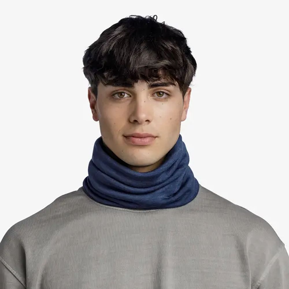 Buff BUFF© Merino Heavyweight Solid Night Blue 113018779-Solid Nigh kleding accessoires online bestellen bij Kathmandu Outdoor & Travel