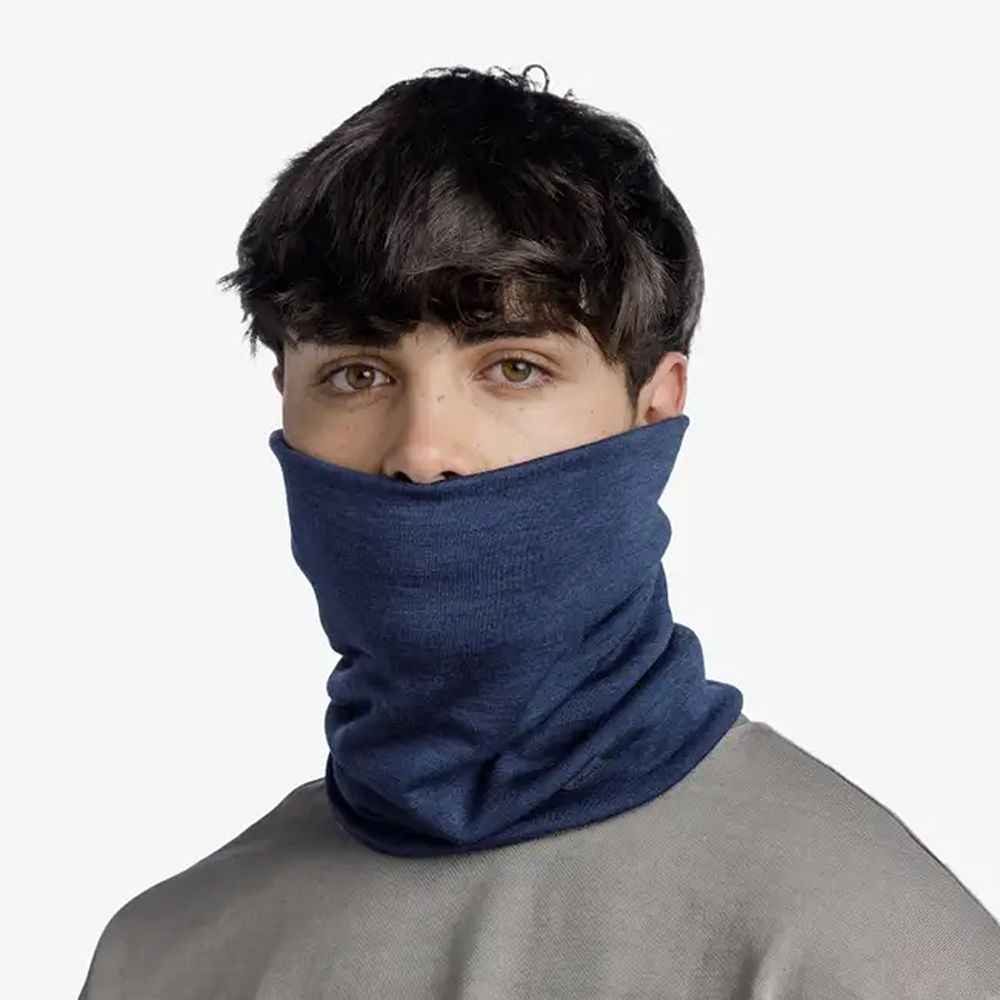 Buff BUFF© Merino Heavyweight Solid Night Blue 113018779-Solid Nigh kleding accessoires online bestellen bij Kathmandu Outdoor & Travel