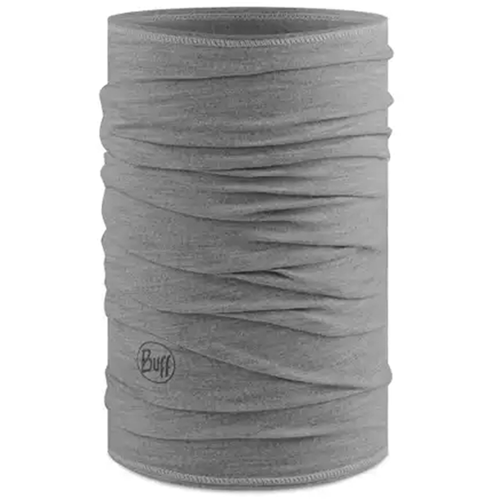 Buff BUFF© Merino Lightweight  Solid Light Grey 113010933-Solid Ligh kleding accessoires online bestellen bij Kathmandu Outdoor & Travel