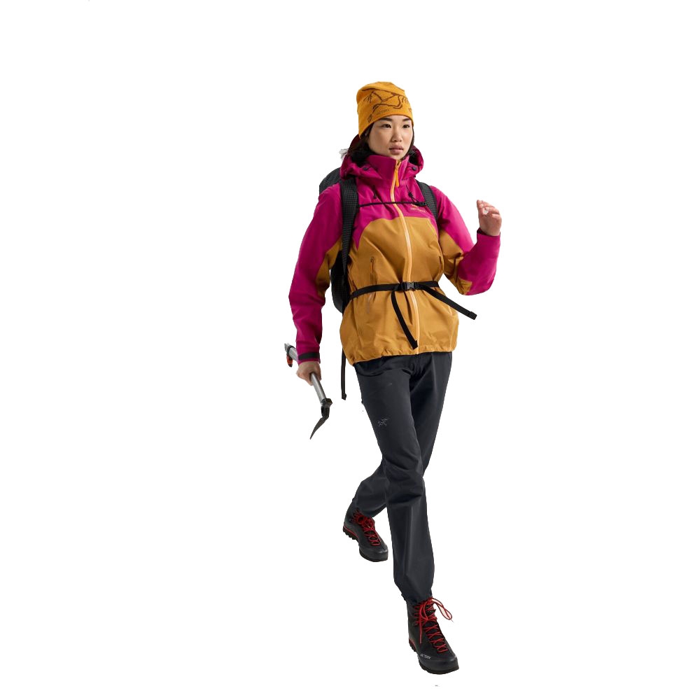 Arc'teryx Beta AR Jacket Women's Yukon/Amaranthus/Edziza 6605-Yukon jassen online bestellen bij Kathmandu Outdoor & Travel