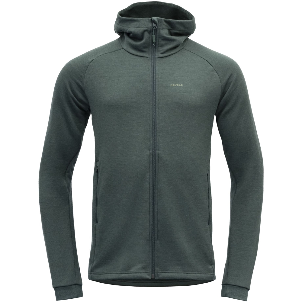 Devold Nibba Merino Jkt Hood  Woods GO 264 450 C-427A fleeces en truien online bestellen bij Kathmandu Outdoor & Travel