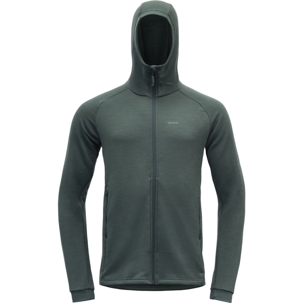Devold Nibba Merino Jkt Hood  Woods GO 264 450 C-427A fleeces en truien online bestellen bij Kathmandu Outdoor & Travel