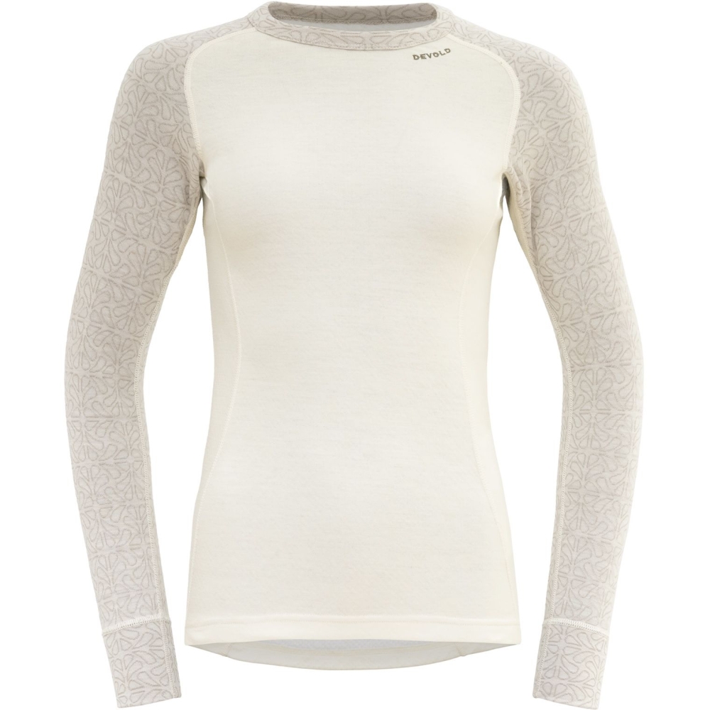 Devold Duo Active Merino 205 Shirt Women's Raw White GO 328 226 A-010A onderkleding/thermokleding online bestellen bij Kathmandu Outdoor & Travel