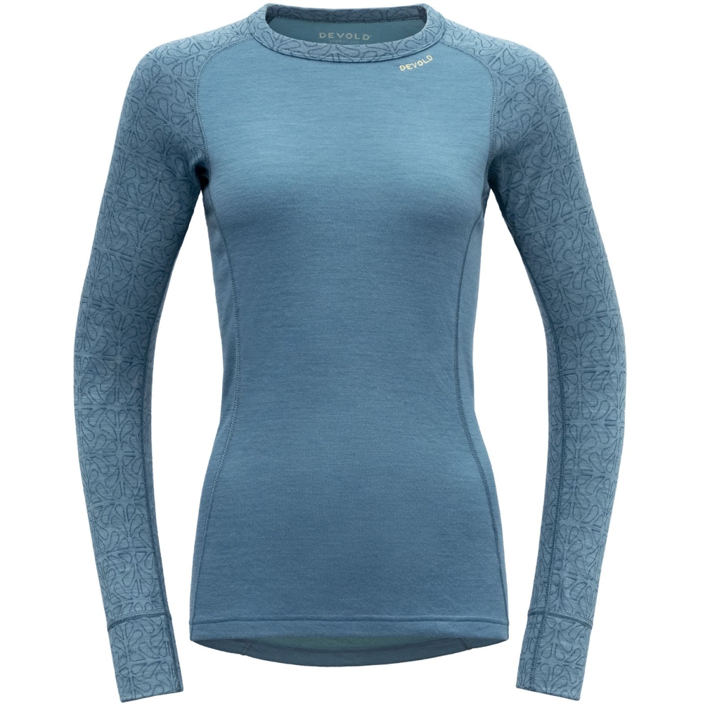 Devold Duo Active Merino 205 Shirt Women's Moon GO 328 226 A-313A onderkleding/thermokleding online bestellen bij Kathmandu Outdoor & Travel