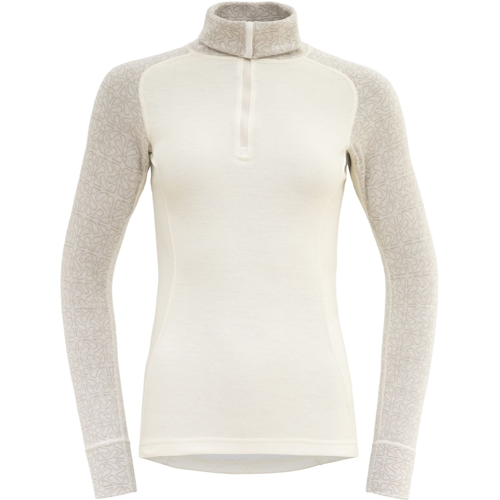 Devold Duo Active Merino 205 Z.Neck Women's Raw White GO 328 244 A-010A onderkleding/thermokleding online bestellen bij Kathmandu Outdoor & Travel