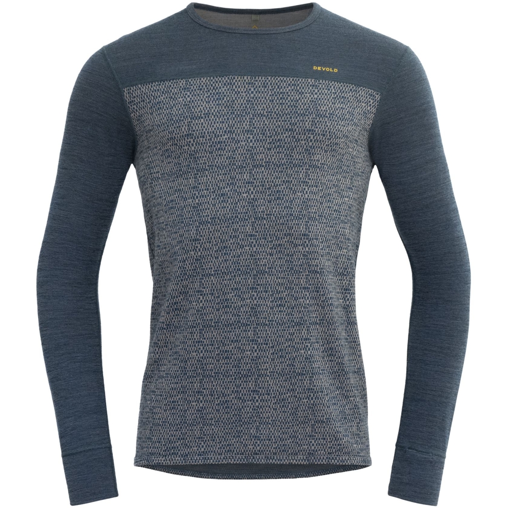 Devold Kvittega Merino 230 Shirt Fog GO 340 220 A-402A onderkleding/thermokleding online bestellen bij Kathmandu Outdoor & Travel
