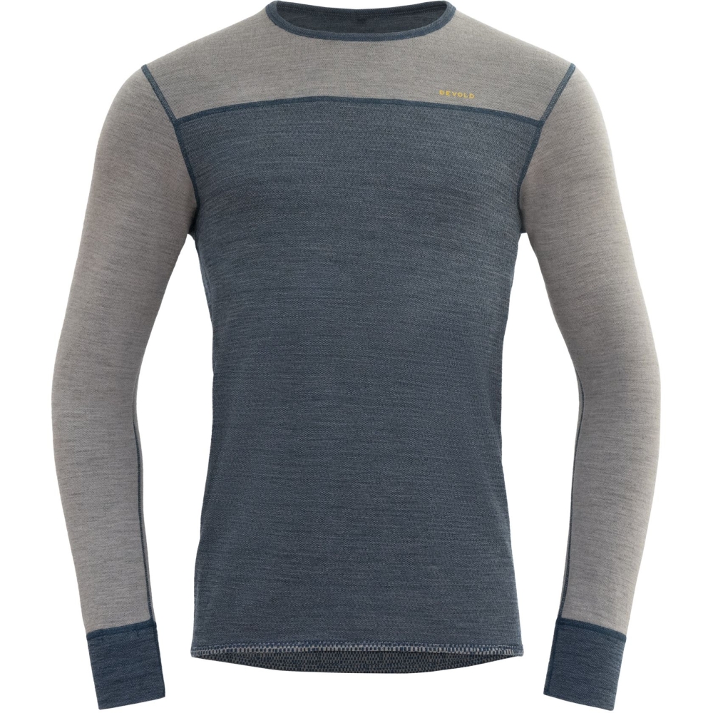 Devold Kvittega Merino 230 Shirt Fog GO 340 220 A-402A onderkleding/thermokleding online bestellen bij Kathmandu Outdoor & Travel