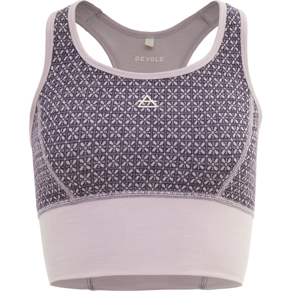 Devold Kvittega Merino Top Women's Orchid GO 296 209 B-167A onderkleding/thermokleding online bestellen bij Kathmandu Outdoor & Travel